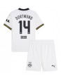 Borussia Dortmund Maximilian Beier #14 Alternativní dres pro děti 2024-25 Krátký Rukáv (+ trenýrky)